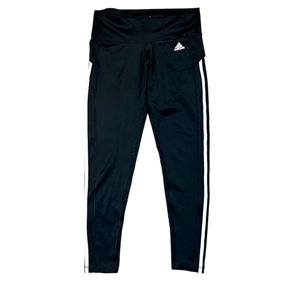 Adidas Climalite Black Activewear Leggings Medium